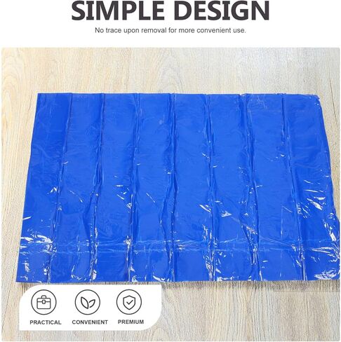 ماتس باب لزجة، 24 بوصة × 18 بوصة ماتس لزجة في غرف الأبحاث، حصائر أرضية لاصقة بناء أزرق مبتذل غرفة نظيفة ماتس لزجة للمنزل والمكتب في المستشفى in Kuwait