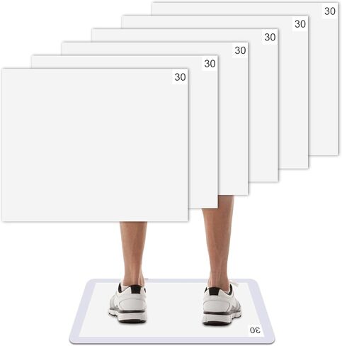 180 Sheets Tacky Walk Off Matts, 17.7" x 15" Sticky Adhesive Mat Replacement Tacky Pad to Remove Dust from Shoes for Home Laboratory Basketball Court Construction Sites Warehouse Garage Pets in Saudi Arabia