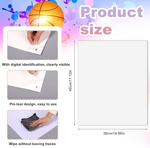 180 Sheets Tacky Walk Off Matts, 17.7" x 15" Sticky Adhesive Mat Replacement Tacky Pad to Remove Dust from Shoes for Home Laboratory Basketball Court Construction Sites Warehouse Garage Pets in Saudi Arabia