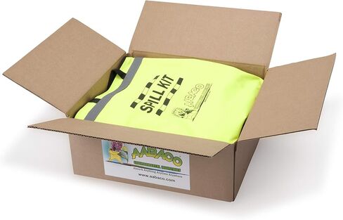 Universal Spill KIT – Perfect Spill Kits for Trucks - in Portable High Visibility Yellow Tote Bag –for Spill Response – Chemical Or Oil Containment -1 Kit in Saudi Arabia