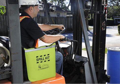 Universal Spill KIT – Perfect Spill Kits for Trucks - in Portable High Visibility Yellow Tote Bag –for Spill Response – Chemical Or Oil Containment -1 Kit in Saudi Arabia