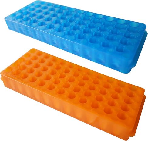 حامل أنبوب الطرد المركزي الصغير من مادة البولي بروبيلين، رف أنابيب الطرد المركزي ذو الوجهين لأنابيب الطرد المركزي 0.5 مل - 2 مل in Kuwait