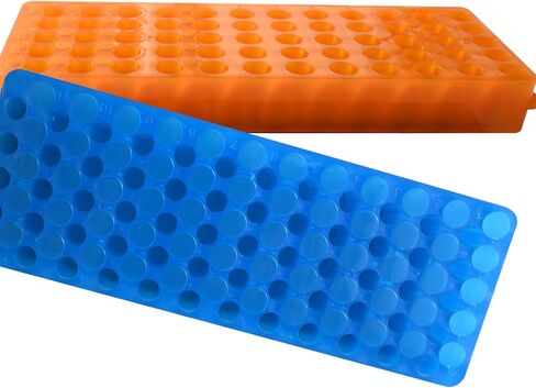 حامل أنبوب الطرد المركزي الصغير من مادة البولي بروبيلين، رف أنابيب الطرد المركزي ذو الوجهين لأنابيب الطرد المركزي 0.5 مل - 2 مل in Kuwait