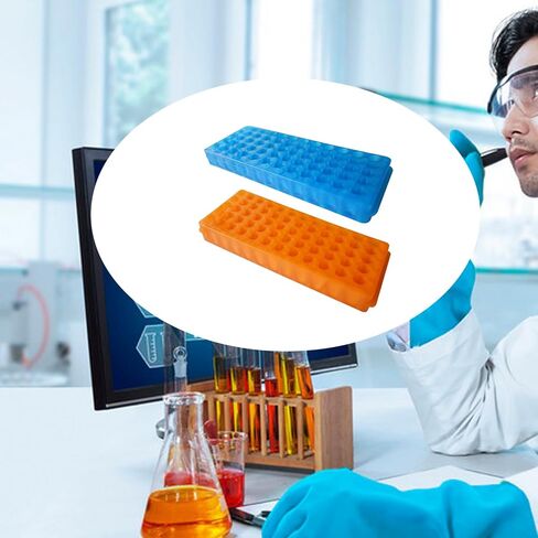 حامل أنبوب الطرد المركزي الصغير من مادة البولي بروبيلين، رف أنابيب الطرد المركزي ذو الوجهين لأنابيب الطرد المركزي 0.5 مل - 2 مل in Kuwait