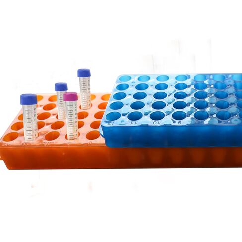 حامل أنبوب الطرد المركزي الصغير من مادة البولي بروبيلين، رف أنابيب الطرد المركزي ذو الوجهين لأنابيب الطرد المركزي 0.5 مل - 2 مل in Kuwait