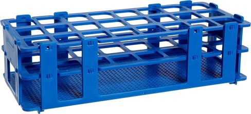 SP Bel-Art No-Wire Test Tube Rack; For 25-30mm Tubes, 21 Places, White (F18745-0004) in Saudi Arabia