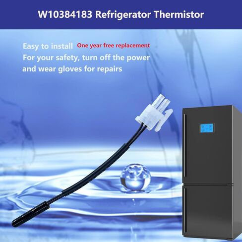 OEM ثلاجة ويرلبول الثرمستور WPW10384183 متوافق W10384183 PS11753996 2118228 استبدال مجاني لمدة سنة واحدة in Kuwait