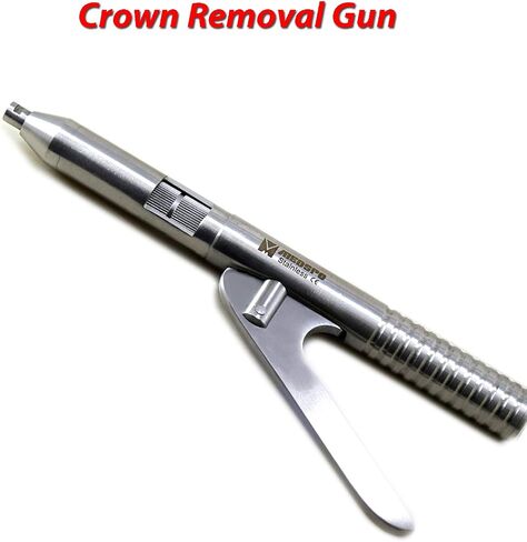 Professional Dental Crown Remover | Surgical Orthodontics Instruments | Crown Removal Automatic with Attachments | Dentist Dental Restorations (Crown Removal Gun) in Saudi Arabia