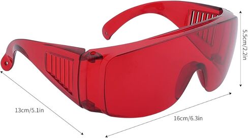 ANNWAH 4 قطع نظارات طبية حمراء للأسنان تحمي العينين من أجل تبييض الأسنان in Kuwait