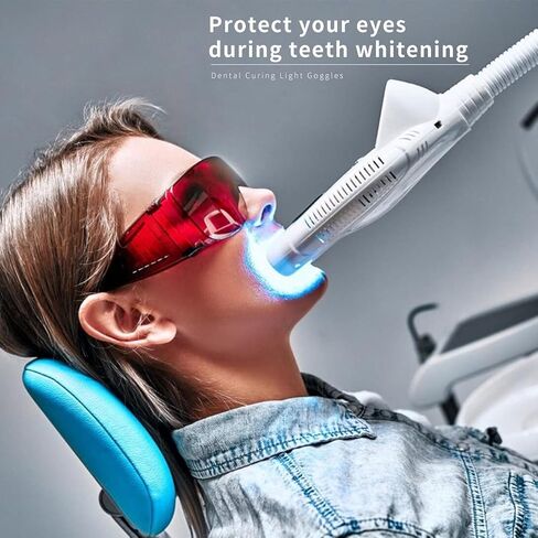 ANNWAH 4 قطع نظارات طبية حمراء للأسنان تحمي العينين من أجل تبييض الأسنان in Kuwait