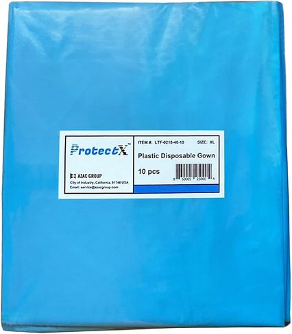 ثوب عزل يمكن التخلص منه من ProtectX، المستوى 4 (عبوة من 10 قطع) in Saudi Arabia