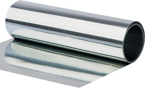 High Purity Zinc Foil, Pure Zinc Zn Sheet Plate Metal Foil Strip for Science Lab DIY Craft Metalworking, 0.07x100x1000mm in Saudi Arabia