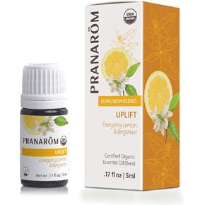 Pranarom - Peace Essential Oil Blend (5ml) - Lavender, Rosemary, Clary Sage, Pine, Cedarwood, Cardamom - 100% Pure Essential Oil for Calming & Soothing Clarity | USDA and ECOCERT Certified Organic in Kuwait