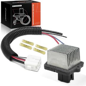 A-Premium HVAC Blower Motor Motor مع مجموعة تسخير الأسلاك متوافقة مع مركبات Mitsubishi-Outlander 2007-2013 ، Outlander Sport 2011-2013 ، Lancer 2008-2017 ، RVR 2011-2013-استبدال# 7802A006 in Kuwait