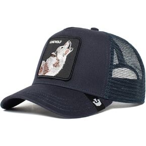 Goorin Bros. Unisex The Farm Original Adjustable Snapback Mesh Trucker Hat, Snow (The Panther), One Size in Saudi Arabia