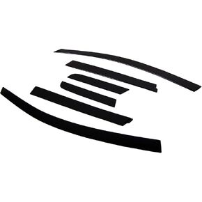 TuningPros LP-233 Low Profile Window Visor Deflector Rain Guard Dark Smoke 6-pc Set in Kuwait