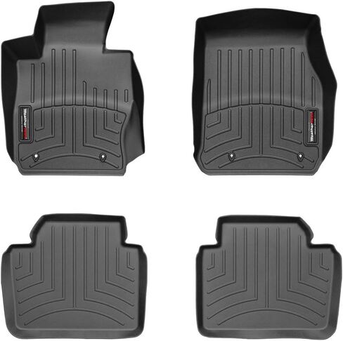 Weathertech مخصص FILLONERS ل BMW 330I ، 340i ، 328i ، 320i - الصف الأول والثاني (444541-444102) ، الأسود in Saudi Arabia