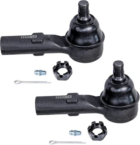 Detroit Axle - Front 6pc Control Arms Kit for 06-14 Honda Ridgeline, 2 Lower Control Arms 4 Inner & Outer Tie Rod Ends 2006 2007 2008 2009 2010 2011 2012 2013 2014 Replacement in Saudi Arabia