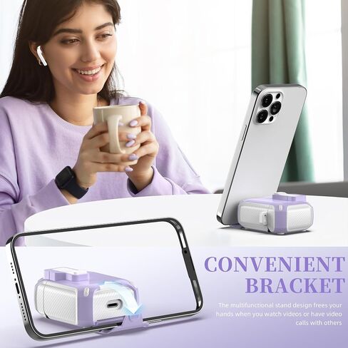 for AirPods 4th Generation Case Cover, Compatible with Magsafe, Magnetic Automatic Lock, Charging Port Dust-Proof & Stand Design with Cleaning Kit for AirPods 4 Case 2024, Black/White in Saudi Arabia