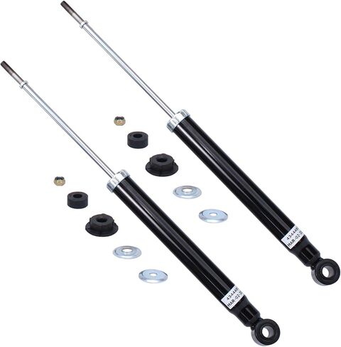 Detroit Axle - 2 agtorbers الصدمات الخلفية لعام 2004-2020 Toyota Sienna AWD FWD REAP BESTARBORS PAILE SET 2005 2005 2007 2008 2008 2010 2011 2013 2014 2015 2017 2018 2018 2019 in Saudi Arabia