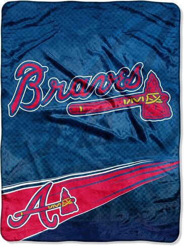 Officially Licensed MLB Speed Raschel Throw Blanket, Soft & Cozy, Washable, Throws & Bedding, 60" x 80" in Saudi Arabia