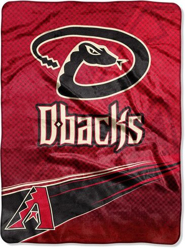 Officially Licensed MLB Speed Raschel Throw Blanket, Soft & Cozy, Washable, Throws & Bedding, 60" x 80" in Saudi Arabia