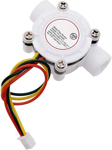 1Pcs G3/8" DN10 0.5-10L/min Water Flow Sensor Hall Switch Flowmeter Control Counter in Saudi Arabia
