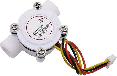 1Pcs G3/8" DN10 0.5-10L/min Water Flow Sensor Hall Switch Flowmeter Control Counter in Saudi Arabia