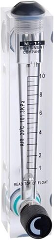 1Pcs Gas Flowmeter Air Flow Meter Rotameter With Control Valve LZM-15T 12-120LPM 24-240LPM 48-480LPM 72-720LPM(4-40m3 Per Hour) in Kuwait