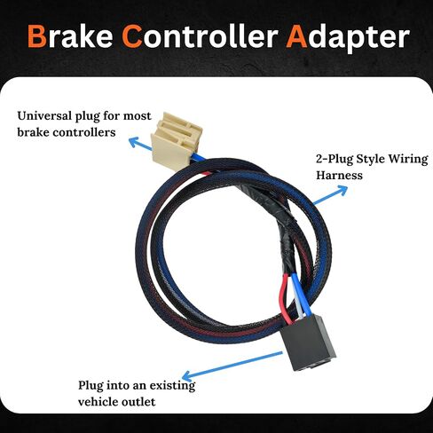 Brake Controller Wiring Harness 302500 Compatible with Cadillac Escalade Chevrolet Avalanche Silverado Suburban GMC Sierra Yukon in Saudi Arabia