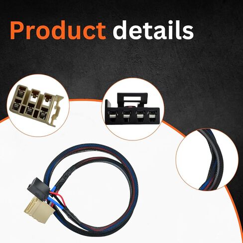 Brake Controller Wiring Harness 302500 Compatible with Cadillac Escalade Chevrolet Avalanche Silverado Suburban GMC Sierra Yukon in Saudi Arabia