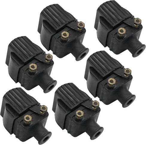 Caltric 6-Pack Ignition Coils Compatible with Mariner Outboard 150Hp 150-Hp 150 Hp Engine 1984-1999 in Saudi Arabia