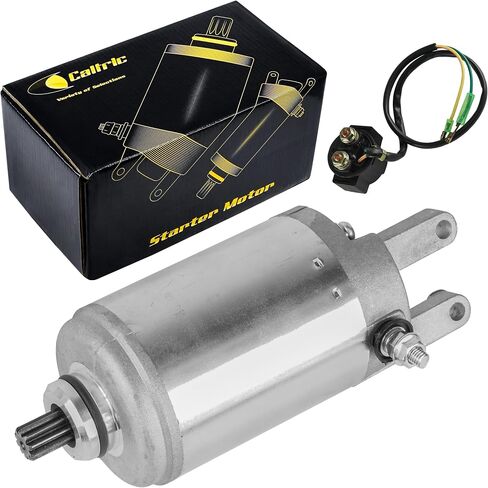 Caltric Starter and Solenoid Compatible With Honda ATC250ES Big Red ATC250SX 250 ATC250 1985 1986 in Saudi Arabia