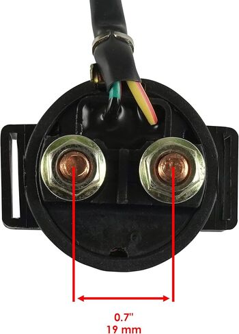 Caltric Starter and Solenoid Compatible With Honda ATC250ES Big Red ATC250SX 250 ATC250 1985 1986 in Saudi Arabia