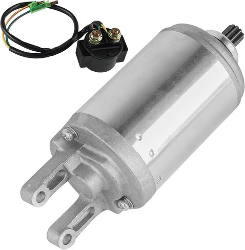Caltric Starter and Solenoid Compatible With Honda ATC250ES Big Red ATC250SX 250 ATC250 1985 1986 in Saudi Arabia