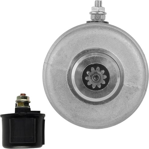 Caltric Starter and Solenoid Compatible With Honda ATC250ES Big Red ATC250SX 250 ATC250 1985 1986 in Saudi Arabia