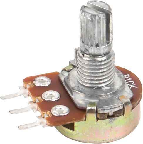 5 Pcs 10K Potentiometer 6 pin Linear Taper Adjustable Rotary Potentiometer with Knob in Kuwait
