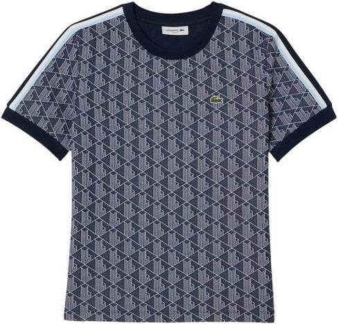 Lacoste Women's Slim Fit Monogram Monogram T-Shirt in Kuwait