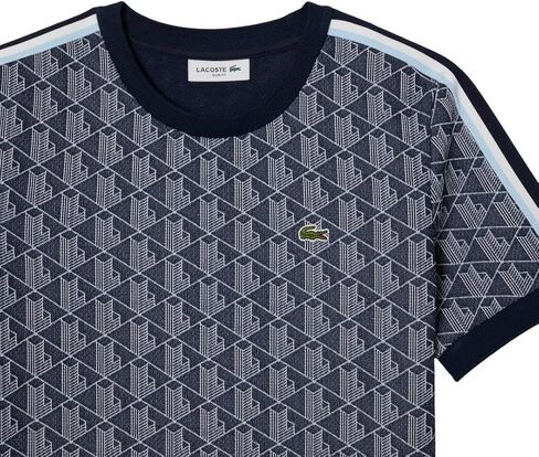 Lacoste Women's Slim Fit Monogram Monogram T-Shirt in Kuwait