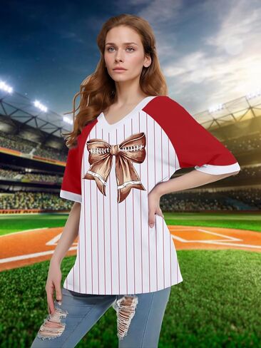 قمصان كرة القدم للنساء قميص يوم كبير في لعبة كرة القدم أمي Tshirt Graphic Sunday Tee Funday Sport Tops in Kuwait