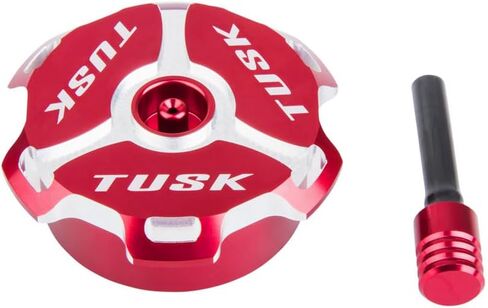 TUSK BILLET Aluminium CAP Red Machined مع Honda CRF450RL 2021-2026 in Saudi Arabia