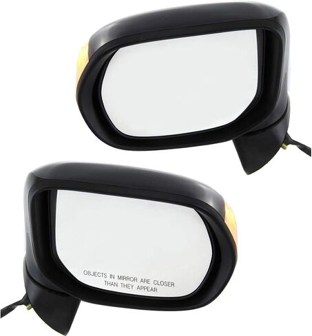 Kool Vue Driver & Passenger Side Power Non-Heated Mirrors for Honda Civic 2006-2011 With Signal Light Paintable Sedan in Saudi Arabia