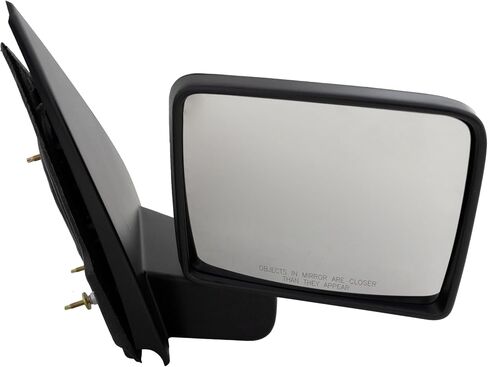 JC Whitney Passenger Side Non-Electric Mirror for Ford F-150 2004-2008 Manual Fold Without Signal Light & Puddle Lamp Textured New Body Style JFD82R in Saudi Arabia