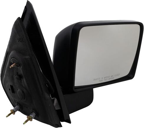 JC Whitney Passenger Side Non-Electric Mirror for Ford F-150 2004-2008 Manual Fold Without Signal Light & Puddle Lamp Textured New Body Style JFD82R in Saudi Arabia