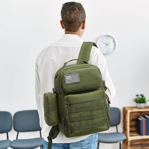 G4Free Backpack Fits 15" Laptop, 25L Tactical Work Back Pack Travel Bag for Men in Kuwait