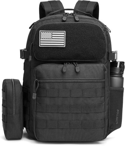 G4Free Backpack Fits 15" Laptop, 25L Tactical Work Back Pack Travel Bag for Men in Kuwait