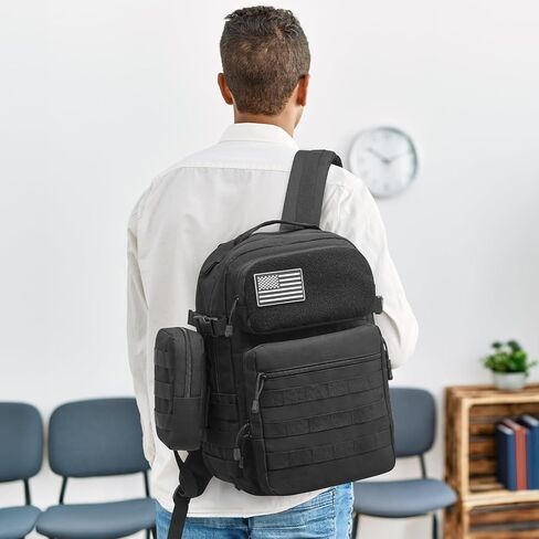 G4Free Backpack Fits 15" Laptop, 25L Tactical Work Back Pack Travel Bag for Men in Kuwait