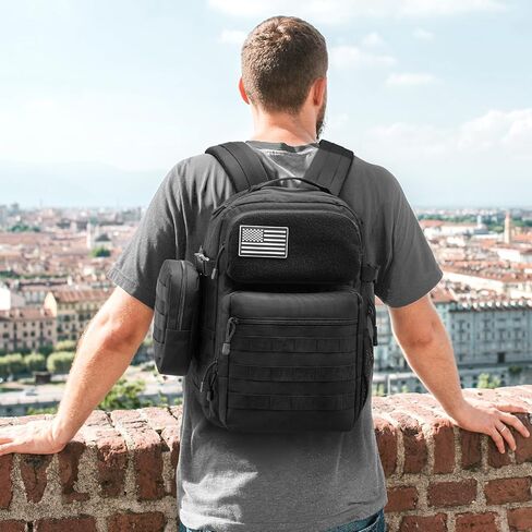G4Free Backpack Fits 15" Laptop, 25L Tactical Work Back Pack Travel Bag for Men in Kuwait