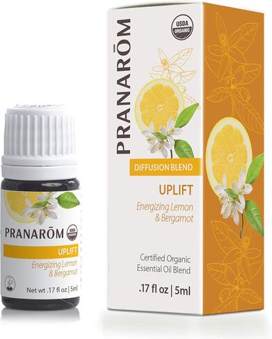 Pranarom - مزيج الزيت الأساسي للسلام (5 مل) - لافندر ، روزماري ، كلاري حكيم ، صنوبر ، سيداروود ، هيل - زيت أساسي بنسبة 100 ٪ لتوفير الوضوح والتهدئة | وزارة الزراعة الأمريكية و Ecocert معتمدة العضوية in Kuwait