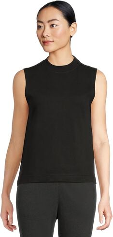 Pact Women's Airplane Mock Neck Shell in Kuwait